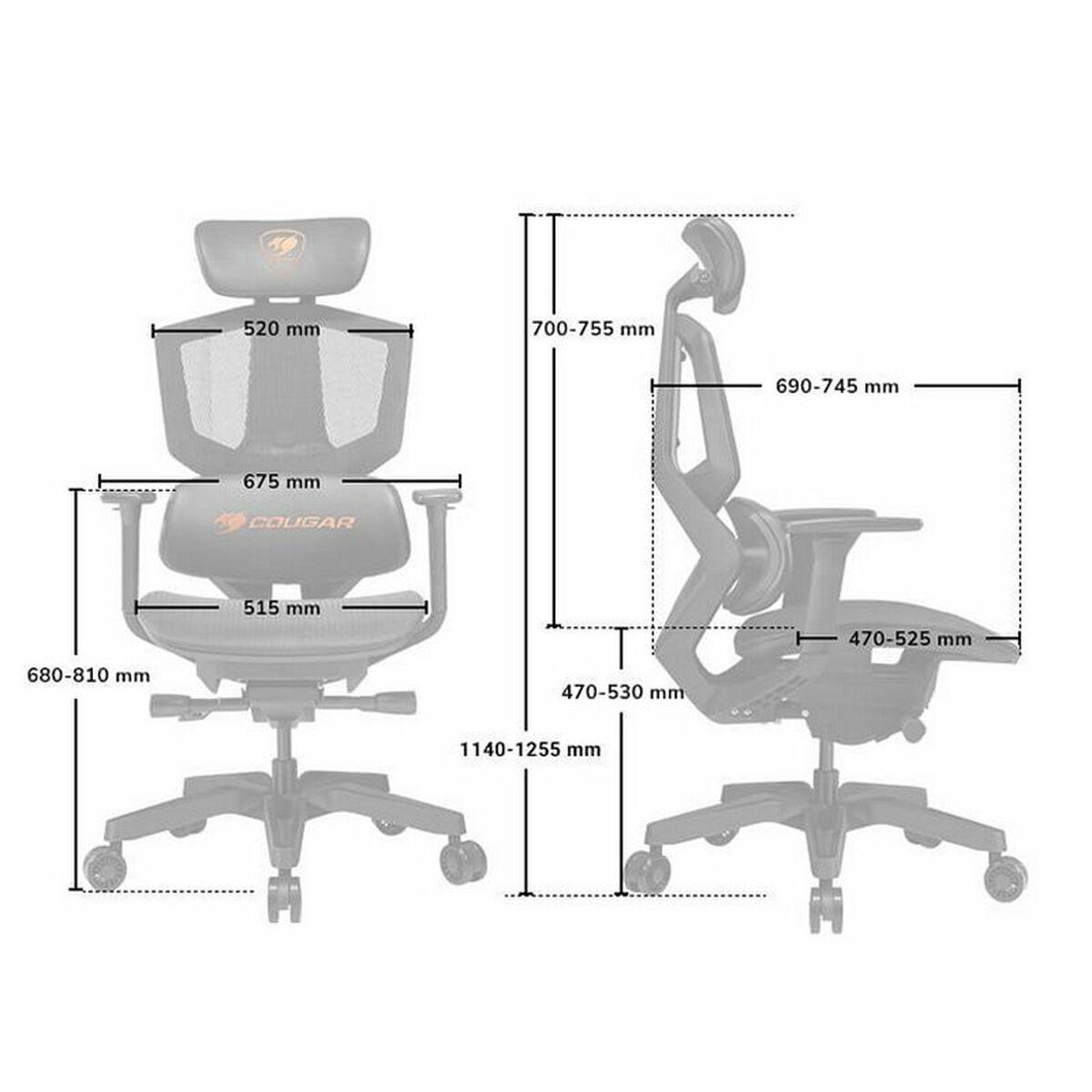 Sedia da gaming Cougar Argo One nera