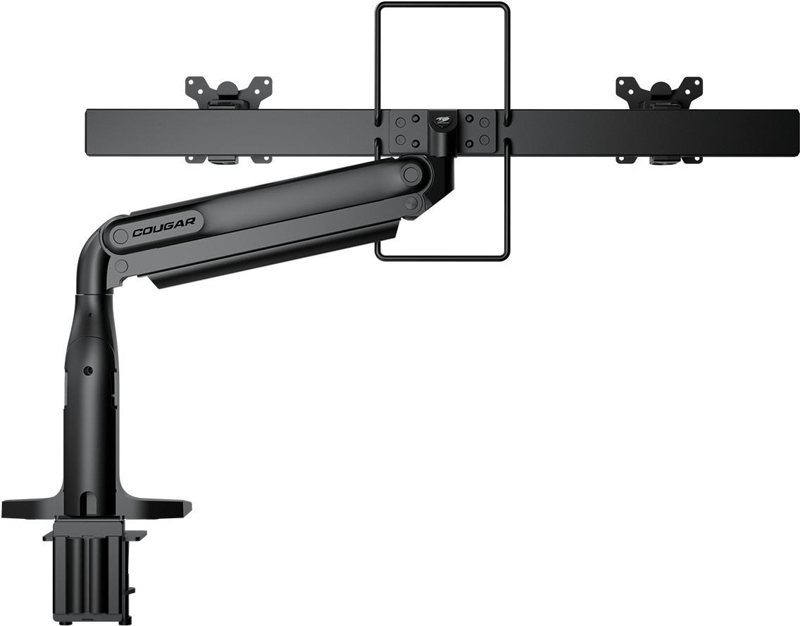 Braccio porta monitor Cougar doppio (max 35")
