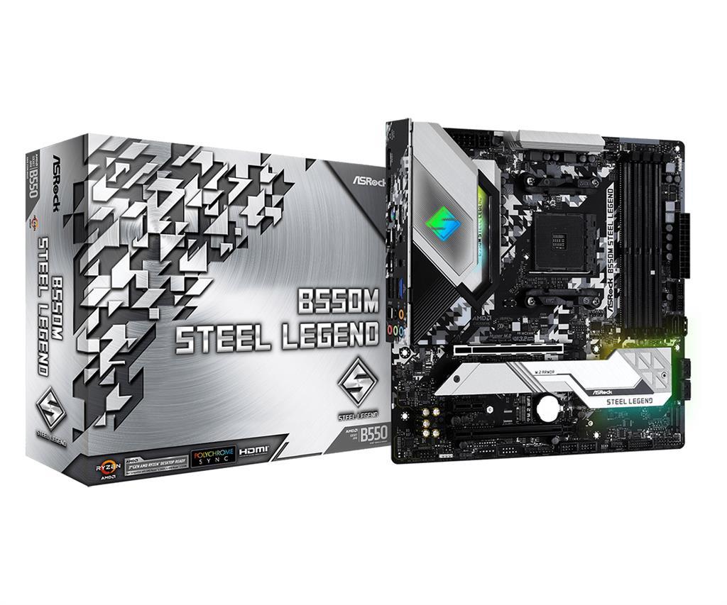 ASROCK B550M STEEL LEGEND