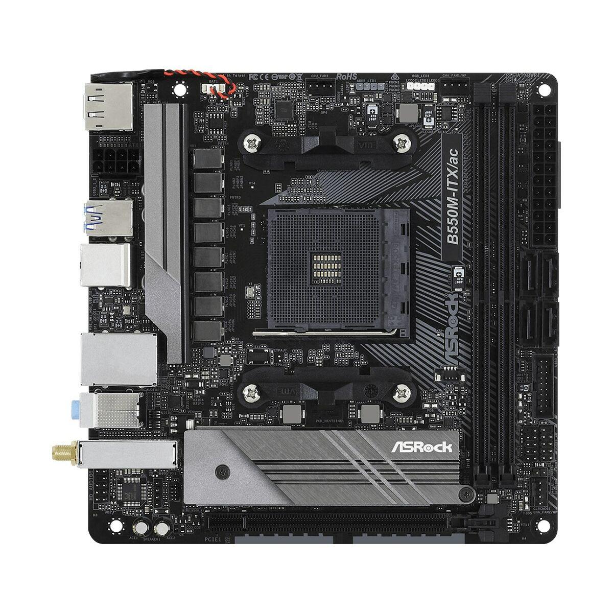 B550M-ITX/AC MINI-ITX 2 DDR4
