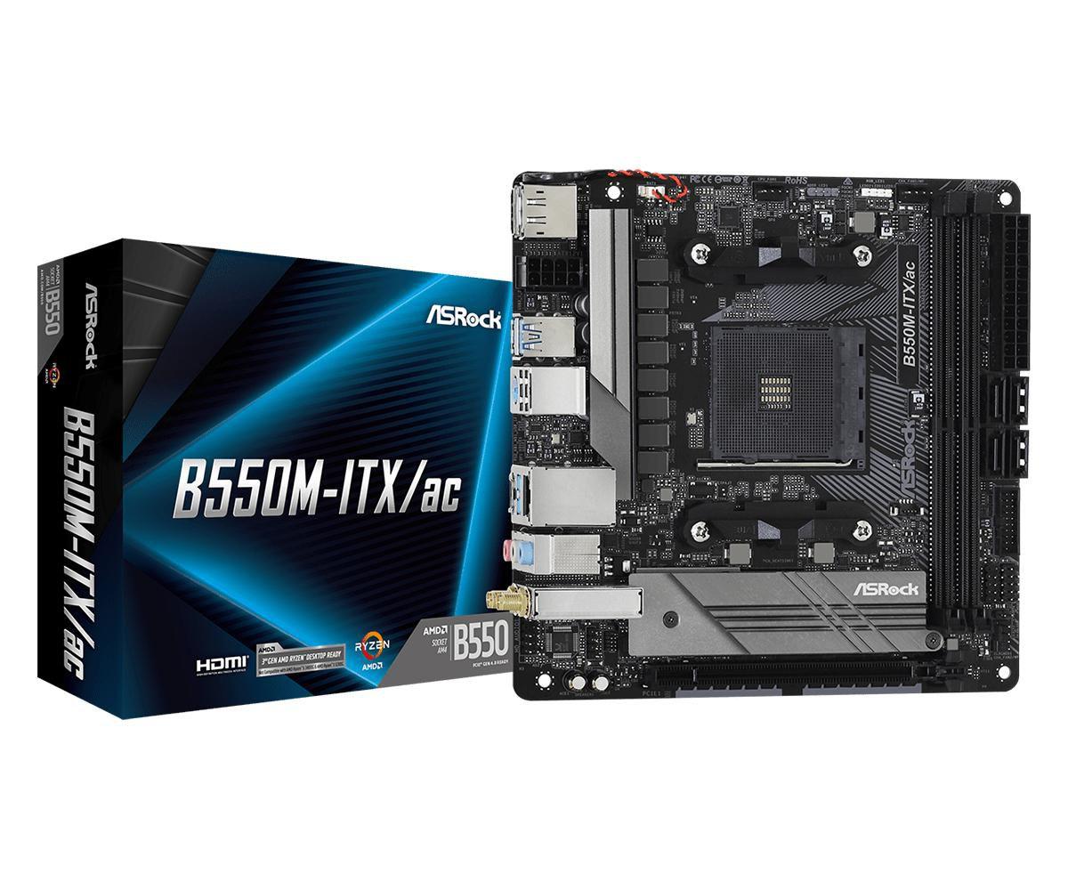 B550M-ITX/AC MINI-ITX 2 DDR4