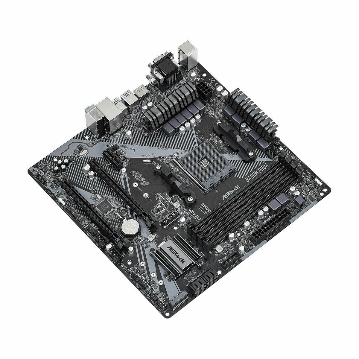Asrock B450M Pro4 R2.0 (scheda madre Micro-ATX AMD AM4-Socker)