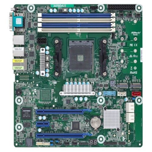 X470D4U2/1N1 Bulk AM4 mAtx - Presa AMD AM4 (Ryzen)