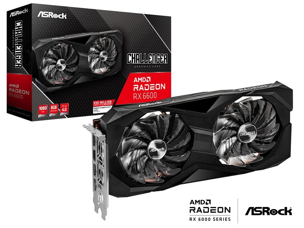 ASROCK RX6600 CLD 8G
