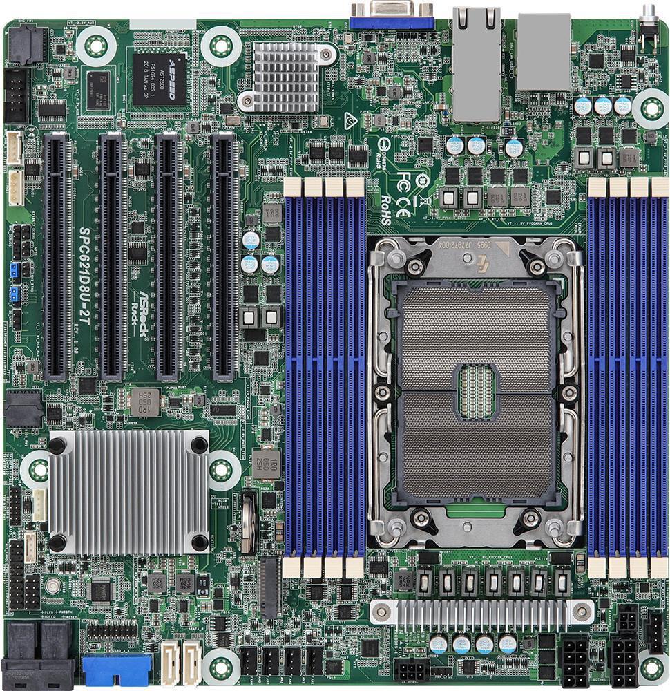 MB SPC621D8U-2T C621A LGA4189 Presa singola P Xeon 256 GB ATX Vendita al dettaglio