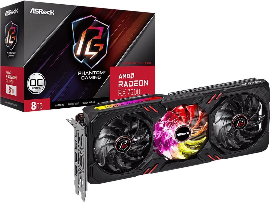 ASROCK RX7600 PG 8G OC