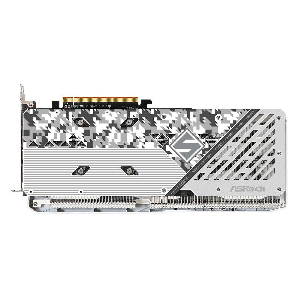 Asrock 90-GA4DZZ-00UANF scheda video AMD Radeon RX 7600 8 GB GDDR6 (Asrock RX7600 Steel Legend 8GB OC, PCIe4, 8GB DDR6, HDMI, 3