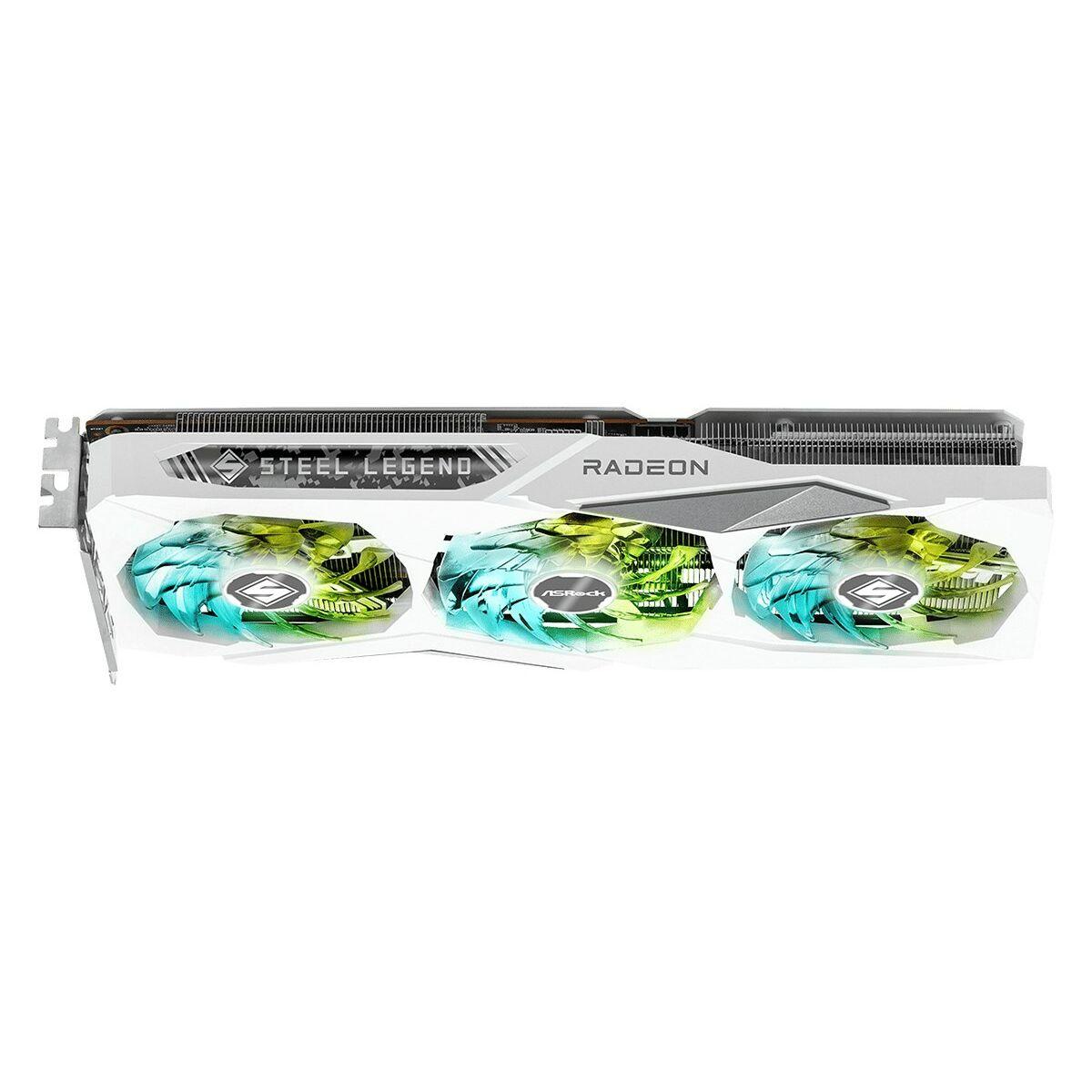 Asrock 90-GA4DZZ-00UANF scheda video AMD Radeon RX 7600 8 GB GDDR6 (Asrock RX7600 Steel Legend 8GB OC, PCIe4, 8GB DDR6, HDMI, 3