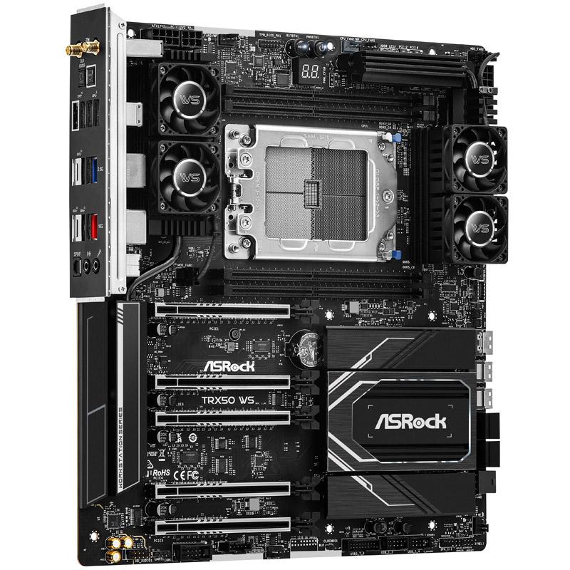 Asrock TRX50 WS AMD TRX50 Socket sTR5 ATX esteso (ASRock - bundkort)