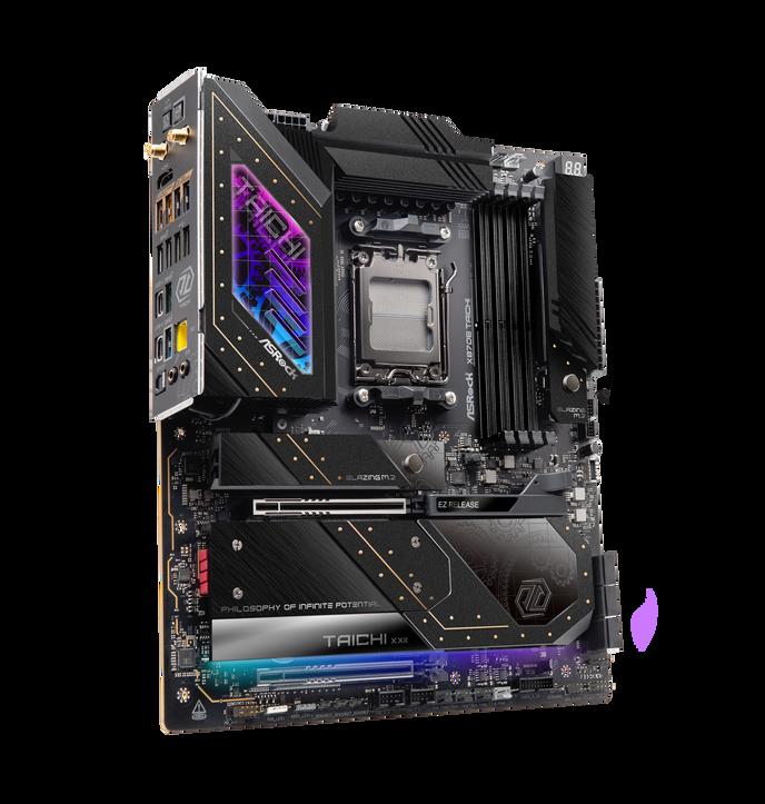 Asrock X870E TAICHI AMD X870E AM5 EATX 4 DDR5 HDMI 2 USB4 Wi-Fi 7 5G LAN RGB 4x M.2