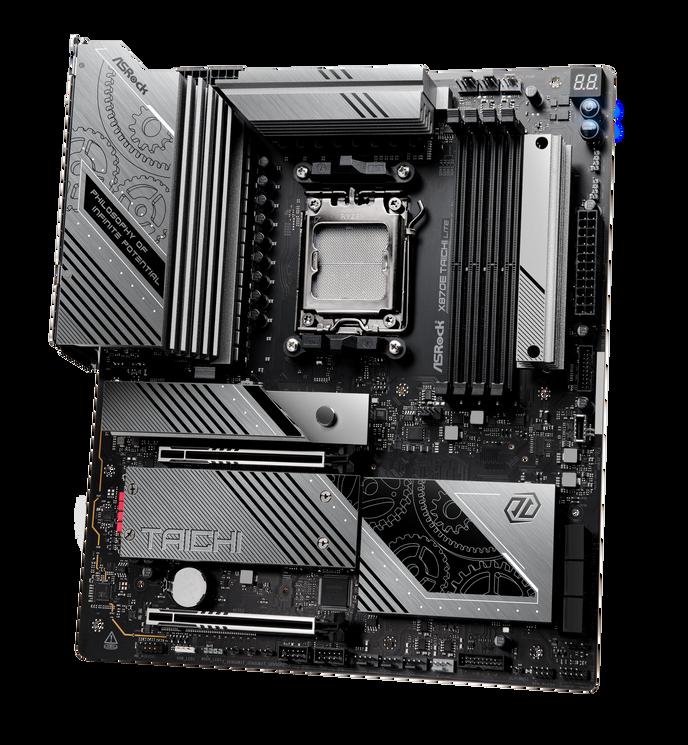 Asrock X870E TAICHI LITE AMD X870E AM5 EATX 4 DDR5 HDMI 2 USB4 Wi-Fi 7 5G LAN 4x M.2