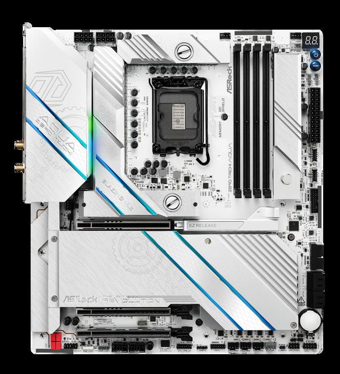 Asrock Z890 Taichi AQUA Intel Z890 LGA 1851 Socket V1 ATX esteso (Asrock Z890 TAICHI AQUA Intel Z890 1851 EATX 4 DDR5 2 TB4 Wi-