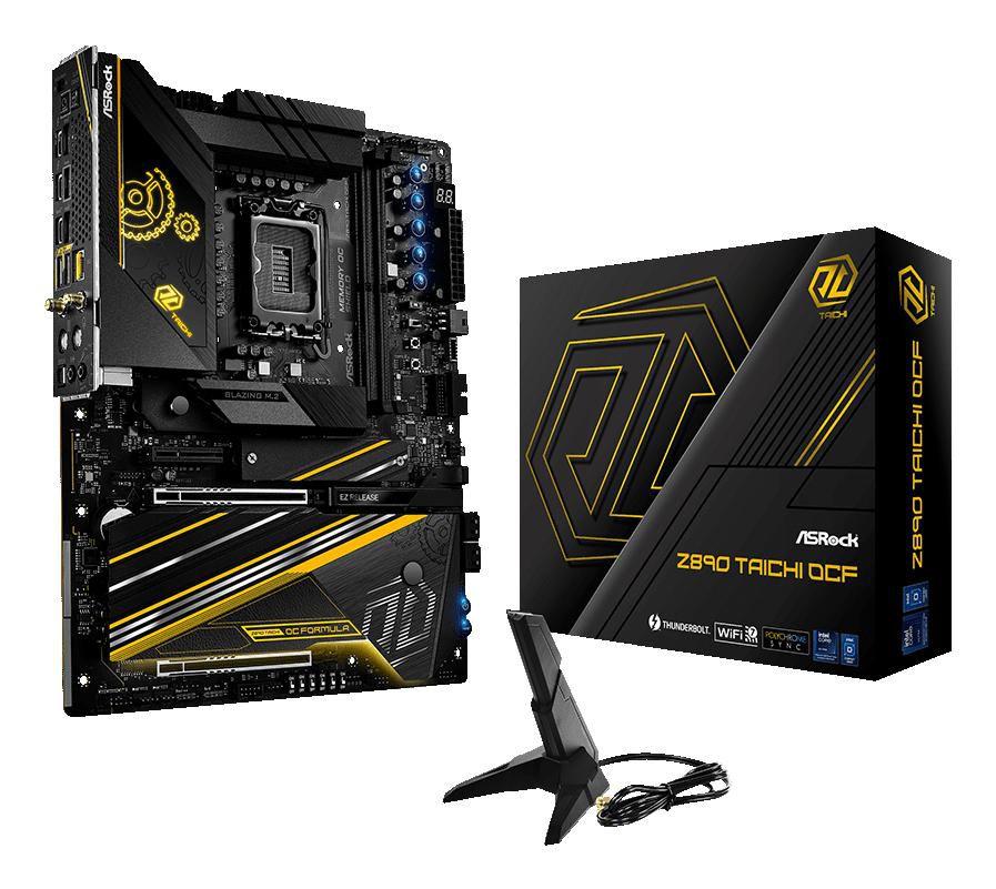 Asrock Z890 Taichi OCF Intel Z890 LGA 1851 Socket V1 ATX (ASRock - bundkort)