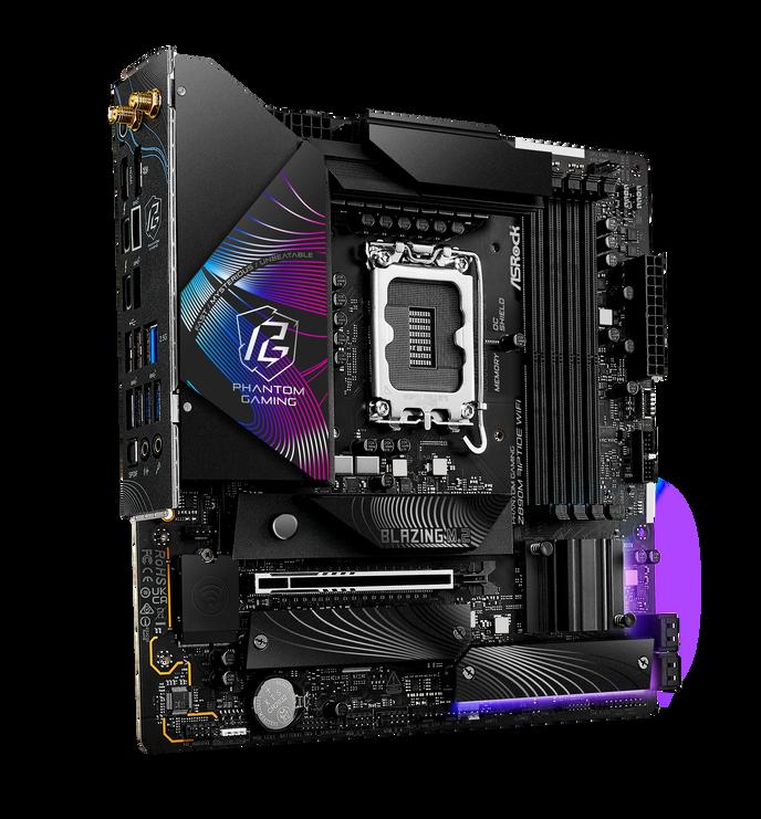 M-ATX 4XD5 9066(OC) PCIE5X16 USB3.2 WIFI6E TB