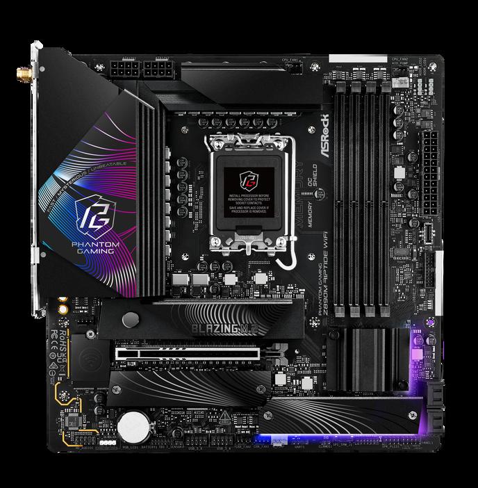 M-ATX 4XD5 9066(OC) PCIE5X16 USB3.2 WIFI6E TB