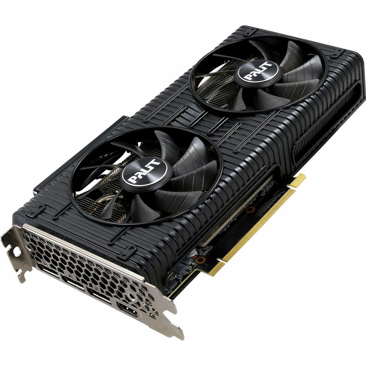 Palit NE63060019K9-190AD scheda video NVIDIA GeForce RTX 3060 12 GB GDDR6 (Palit RTX3060 DUAL, PCIe4, 12GB DDR6, HDMI, 3 DP, 17