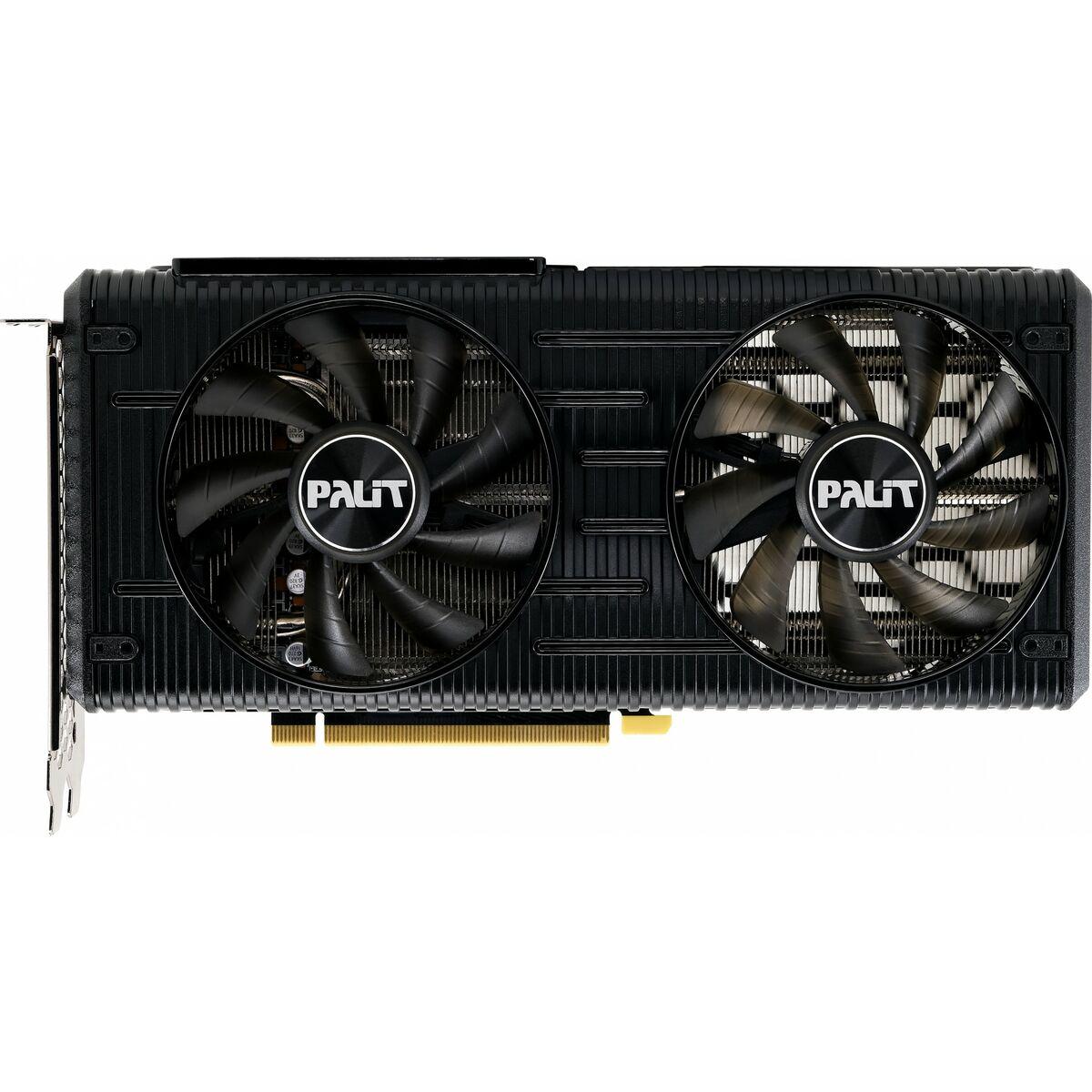 Palit NE63060019K9-190AD scheda video NVIDIA GeForce RTX 3060 12 GB GDDR6 (Palit RTX3060 DUAL, PCIe4, 12GB DDR6, HDMI, 3 DP, 17