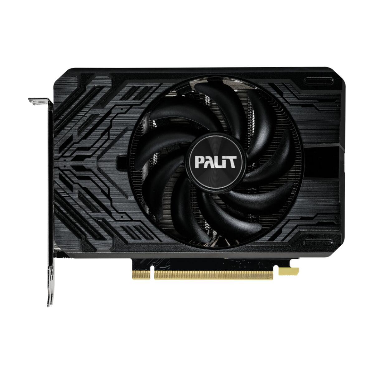 Palit GeForce RTX 4060 Ti StormX NVIDIA 8 GB GDDR6 (Palit RTX4060 Ti StormX, PCIe4, 8GB DDR6, HDMI, 3 DP, 2535MHz Clock, Compac