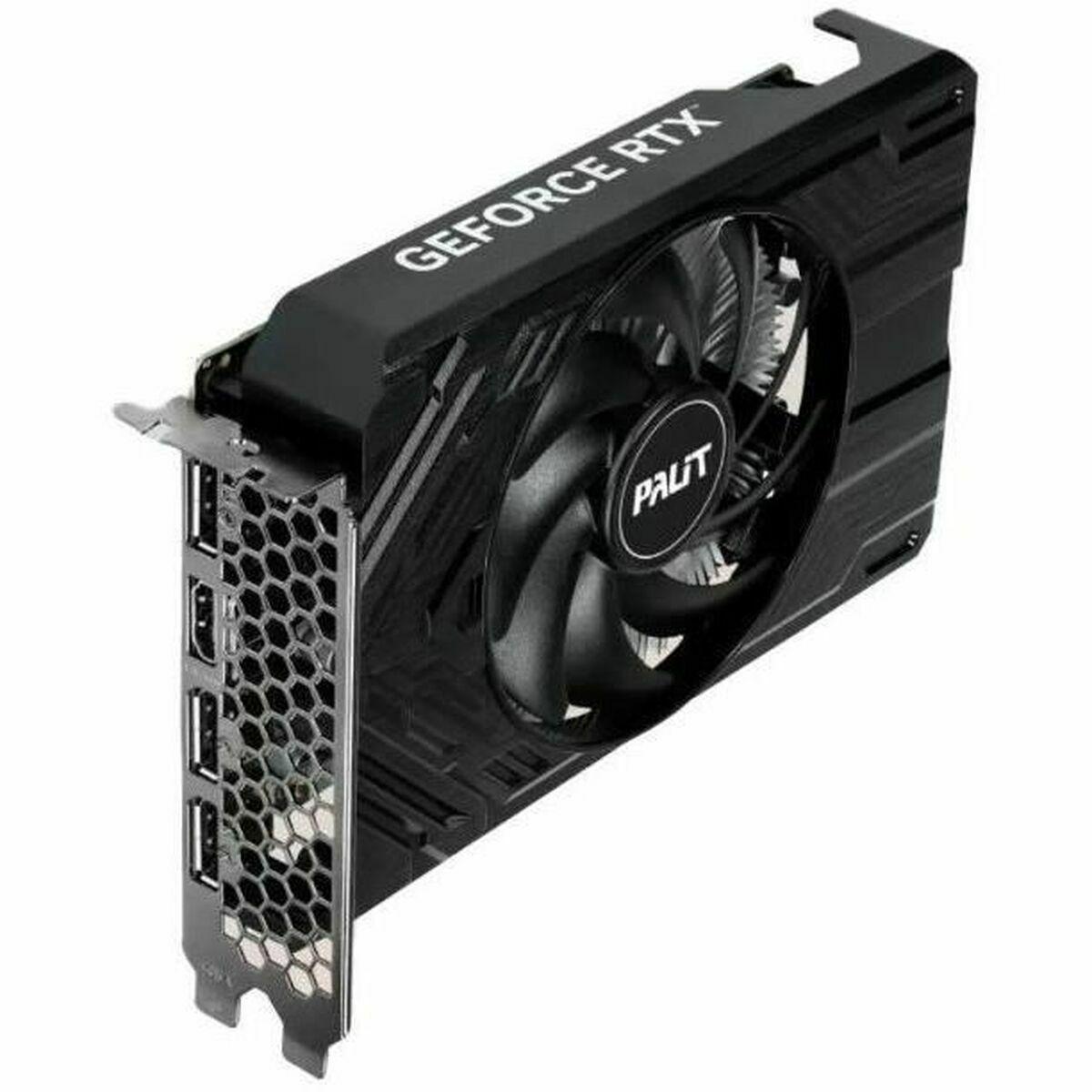 Palit NE64060019P1-1070F scheda video NVIDIA GeForce RTX 4060 8 GB GDDR6 (Palit RTX4060 StormX PCIe4 8GB DDR6 HDMI 3 DP 2460MHz