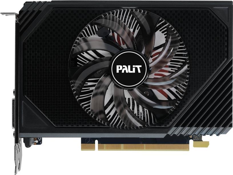 Palit GeForce RTX 3050 StormX NVIDIA 6 GB GDDR6 (Palit RTX3050 StormX PCIe4 6GB DDR6 DVI HDMI DP 1470MHz Clock Compact Design)