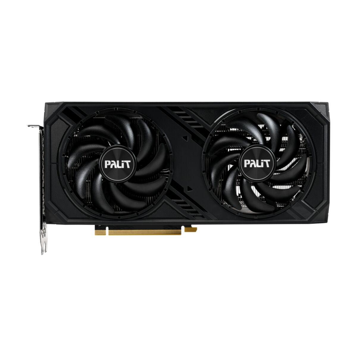 Palit GeForce RTX 4070 SUPER Dual NVIDIA 12 GB GDDR6X (Palit RTX4070 SUPER DUAL, 12GB DDR6X, HDMI, 3 DP, 2475MHz Clock, RGB Lig
