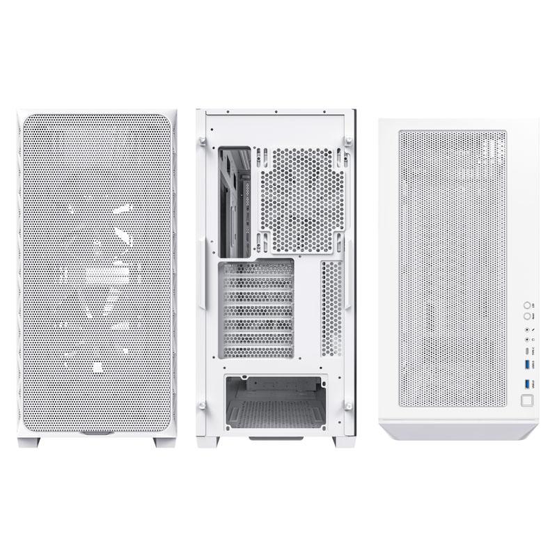 Base Air 903, torre MIDI, PC, bianco, ATX, eatx, micro ATX, mini-atx, gioco, multimetro