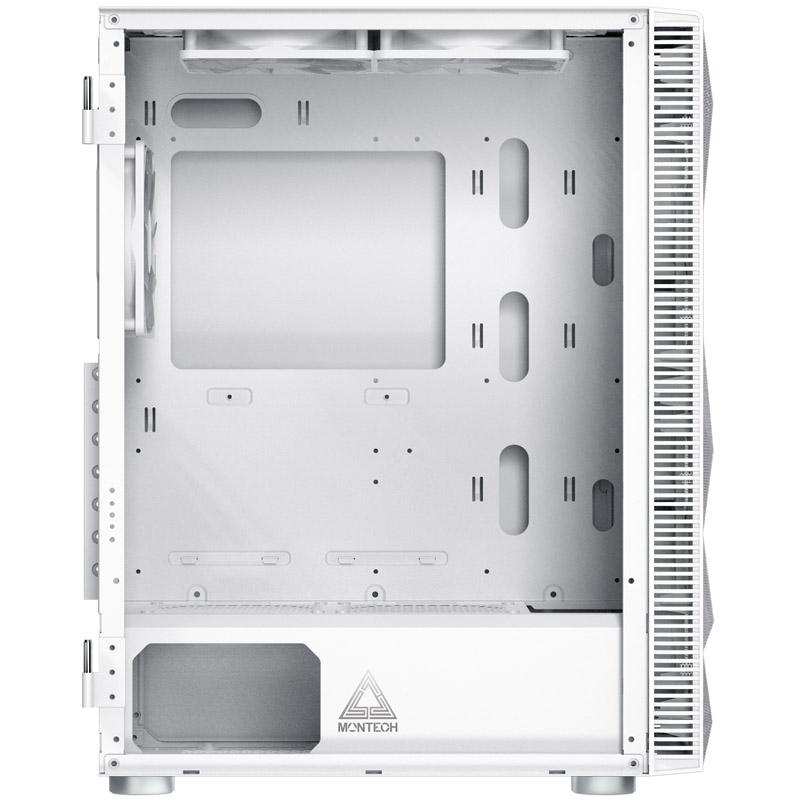 Montech X3 Mesh Midi Tower RGB vetro temperato - bianco (X3 MESH WH)
