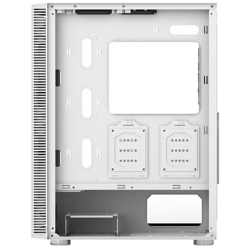 Montech X3 Glass Midi Tower, RGB, vetro temperato - bianco