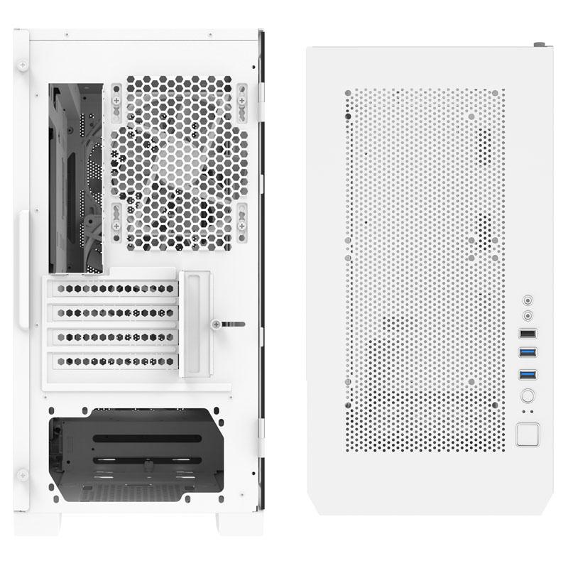 Air 100 Argb - Torre - Micro ATX - Pannello laterale con finestra (vetro temperato)