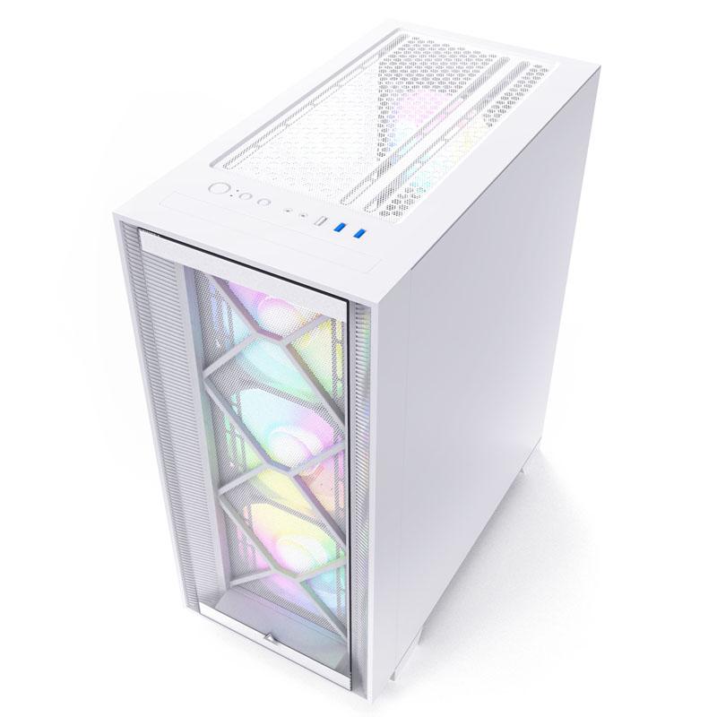 Montech AIR 1000 Premium TÃƒÂ¼rn ATX Nessuna potenza di sincronizzazione Hvid