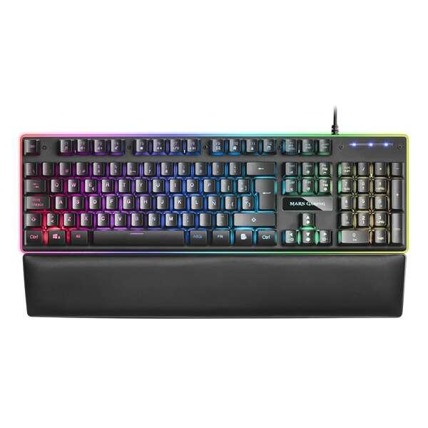 Mars Gaming MK320ES tastiera USB QWERTY Spagnolo Nero
