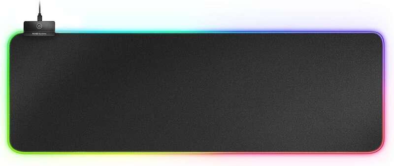 TAPIS DE SOURIS MARS GAMING MMPRGB2 RGB - XXL (NOIR)
