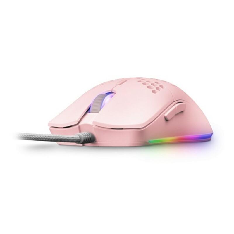 Mouse ultraleggero Mars Gaming MMAX 12400 DPI Nero