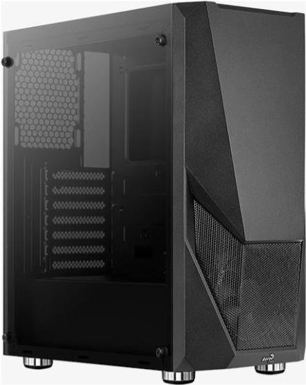 Aerocool Zauron Midi Tower Nero (Aerocool Zauron Midi Tower Tempered Glass - Black)