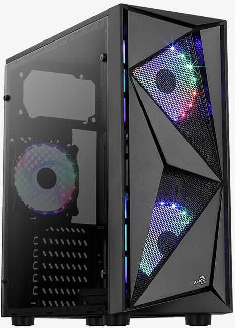 AEROCOOL GLIDER COSMO-A-BK-V2 MIDI TOWER BLACK