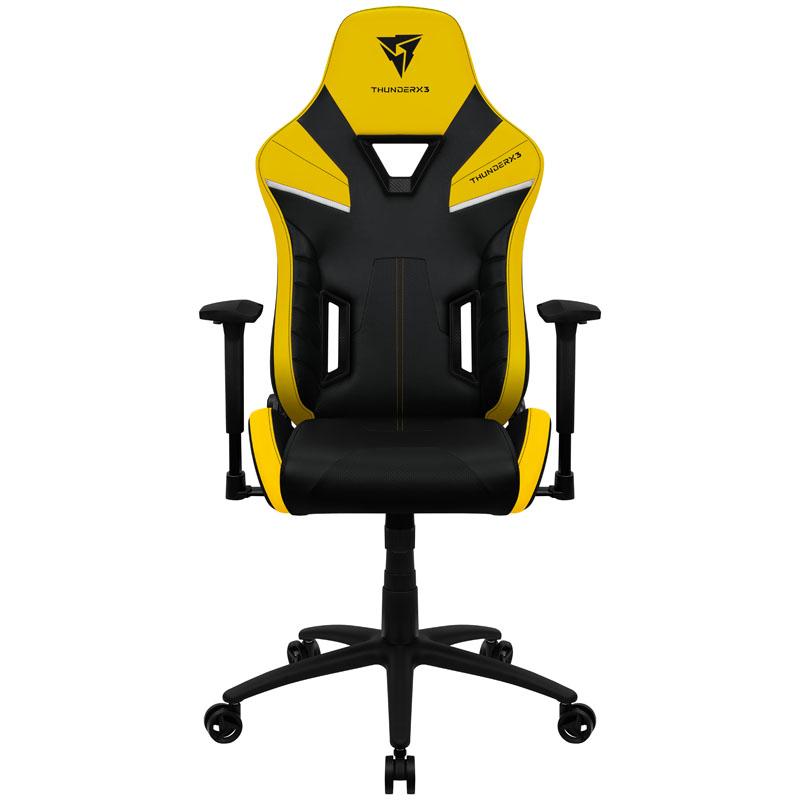 THUNDERX3 TC5 Air Tech Universal Gaming sedia imbottita sedile nero giallo nero (TEGC-2042101.Y1)