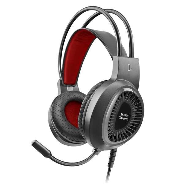 Mars Gaming MH120 cuffia e auricolare Cablato A Padiglione Giocare Nero