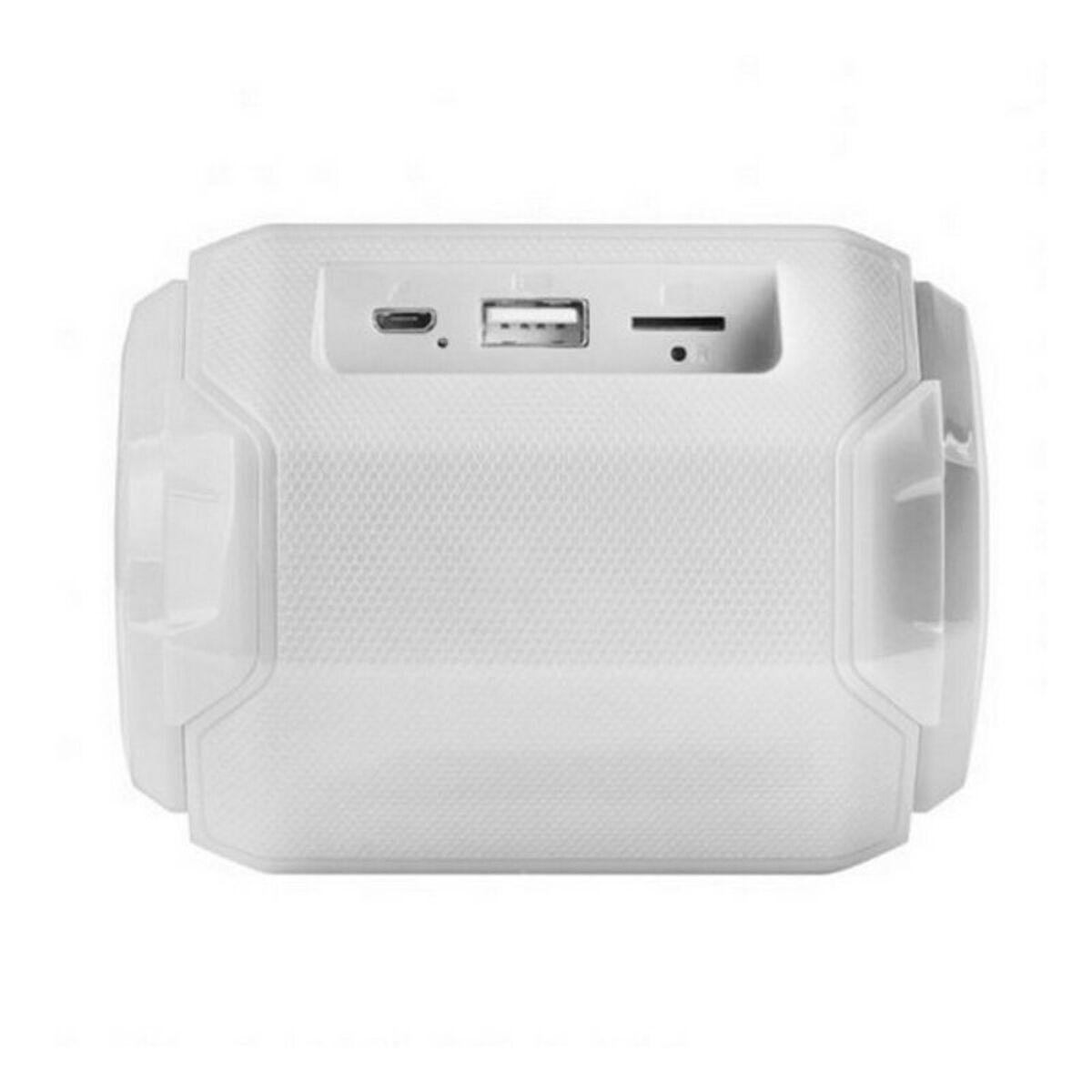 Altoparlante Mars Gaming BLUETOOTH RGB MSBAX 10W BIANCO