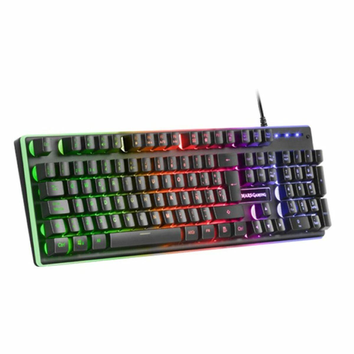 Mars Gaming Combo MCPX GAMING 3IN1 RGB BIANCO PT