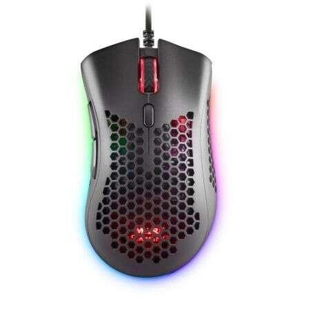 Mars Gaming MMEX mouse Mano destra USB tipo A Ottico 32000 DPI