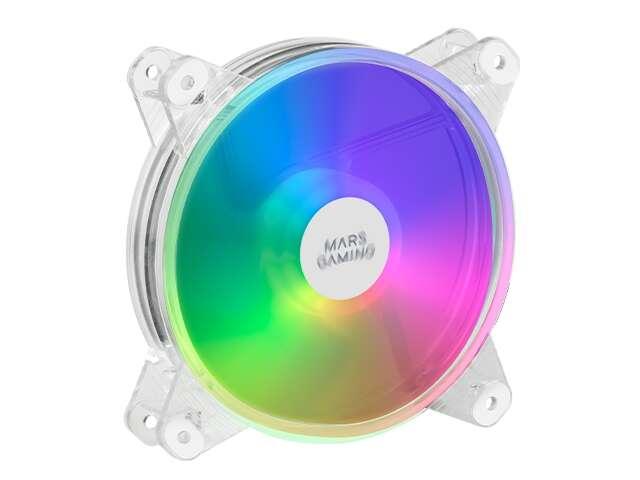 VENTILATEUR BOITIER MARS GAMING MFD RGB 12CM (TRANSPARENT)
