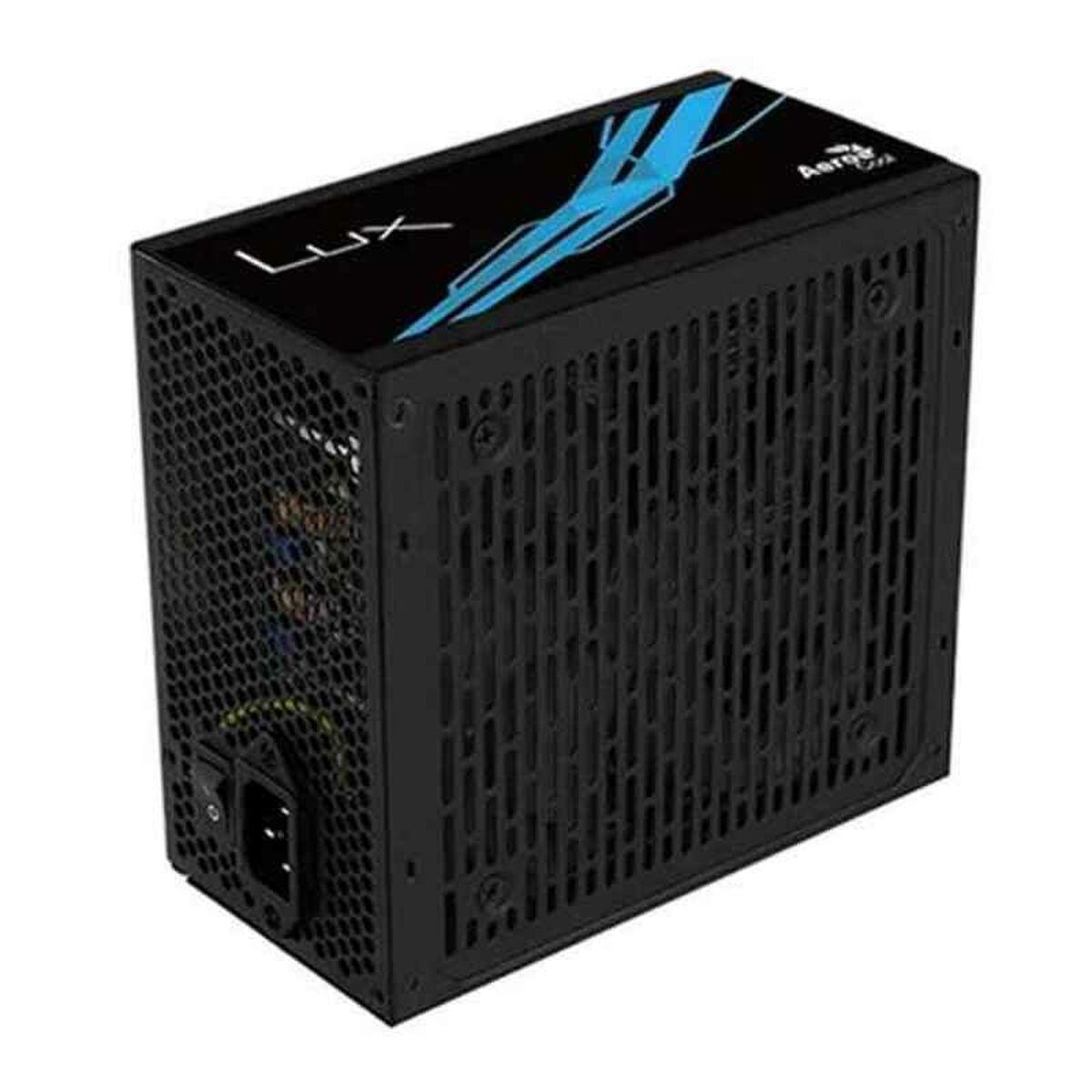 AEROCOOL LUX850 PC POWER SUPPLY 850W 80 PLUS BRONZE 230V 88% EFFICIENCY BLACK