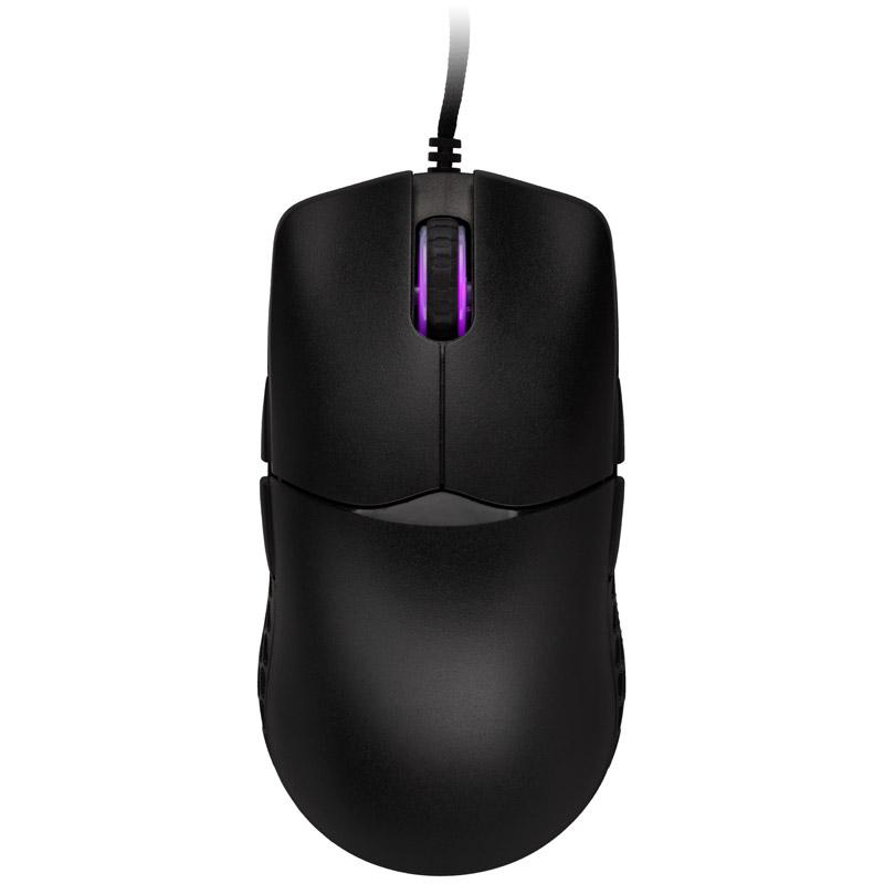 Ducky Feather Blue Edition RGB mouse Ambidestro USB tipo A Ottico 16000 DPI (Ducky Lightweight Feather RGB USB Optical Gaming M