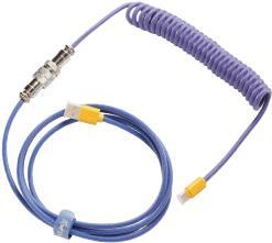 Ducky Premicord Blu, Viola 1,8 m USB tipo A, USB tipo-C (Ducky Premicord Horizon Coiled Keyboard Cable [DKCC-HZCNC1]) - Version