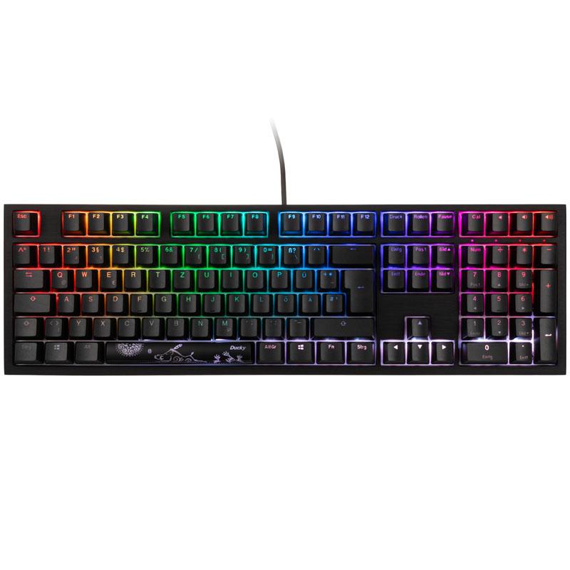 Tastiera da gioco Ducky Shine 7 PBT MX rossa LED RGB - oscurante (DKSH1808ST-RDEPDAAT2)