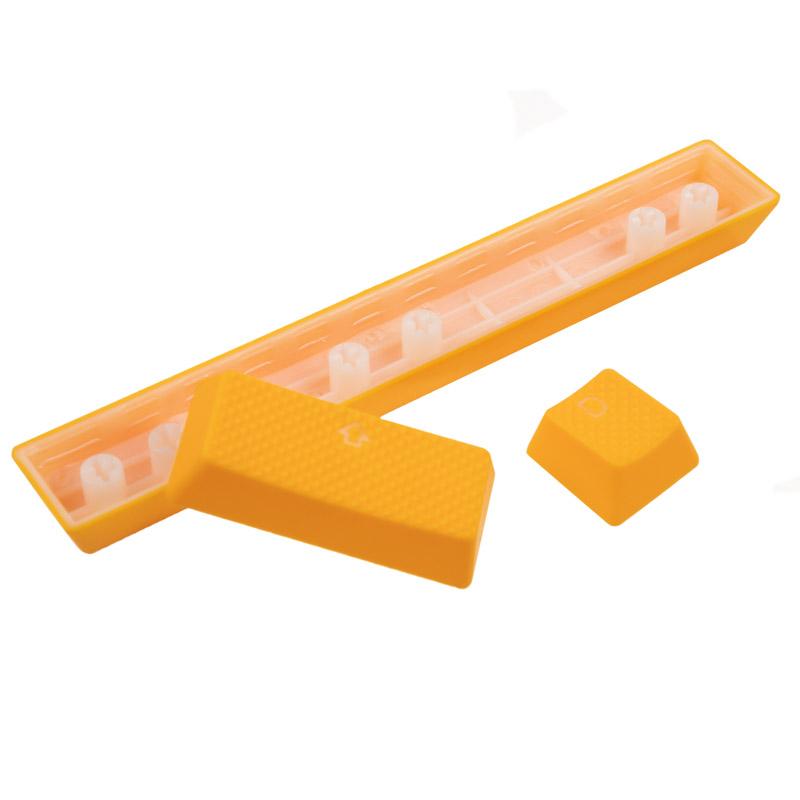 Set copritasti in gomma Ducky 31 tasti doppio scatto gommati per retroilluminazione - arancione (DKSA31-USRDYNNO1)