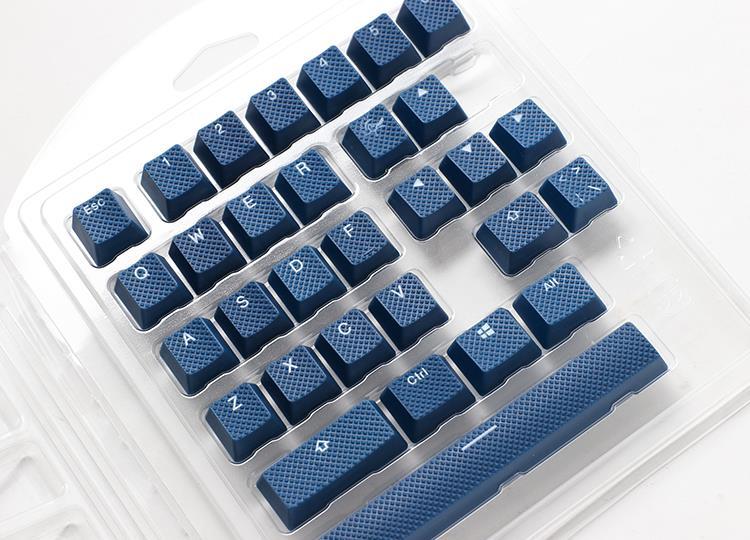 Set copritasti in gomma Ducky 31 tasti doppio scatto gommati per retroilluminazione - blu scuro (DKSA31-USRDBNNO2)