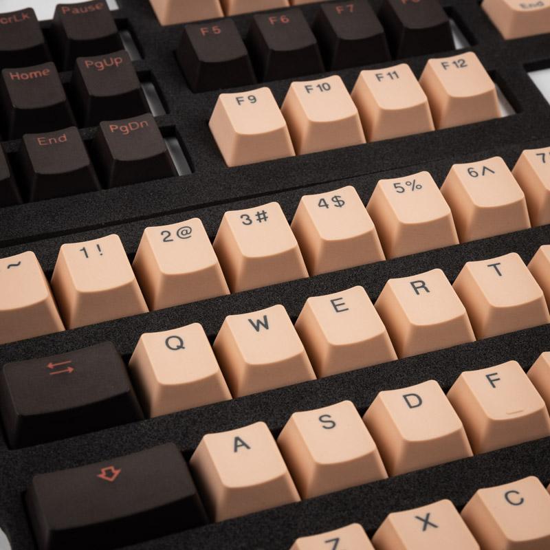 Set copritasti Ducky Pink PBT a doppio scatto layout USA (DKSA108-USPDGMZOR)