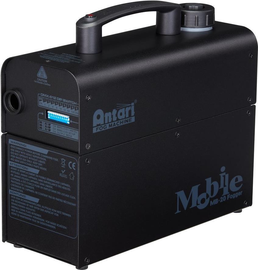 Macchina del fumo ad acqua Antari MB-20X 04 l 600 W nera (51701931)