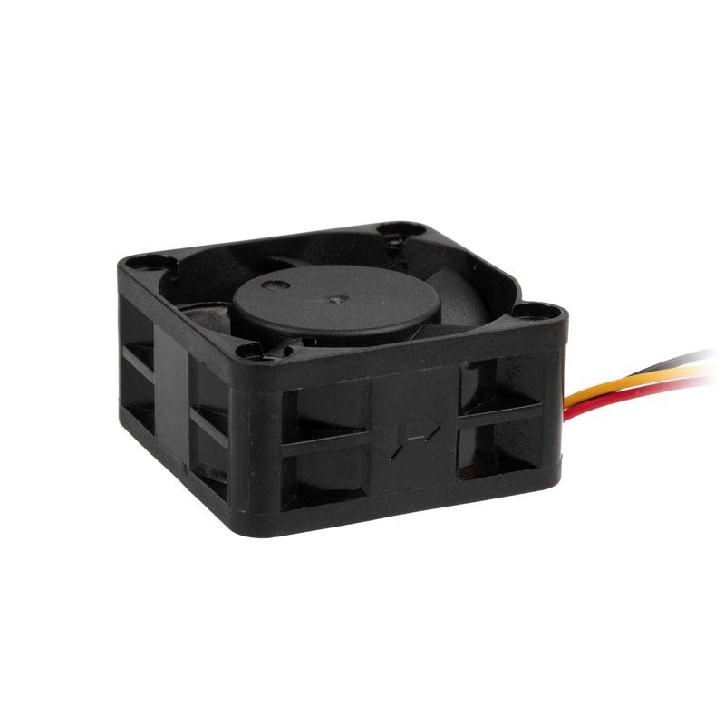 Akasa Black Case Fan - Nero - 40 x 40 x 20 mm - 12V - 3 -pin (AK -4020ms)